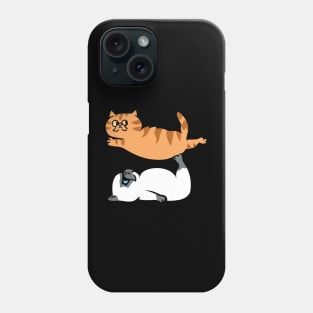 Exotic Shorthair Acroyoga Phone Case