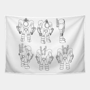 Robot Art Tapestry