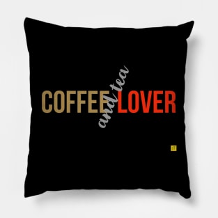 coffee and tea lover Pillow