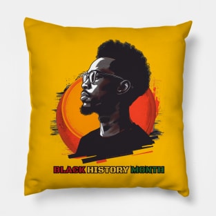 Black History Month A Black History Month Celebration Design Pillow