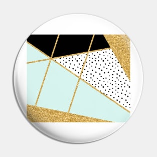 Mint golden epiphany Pin