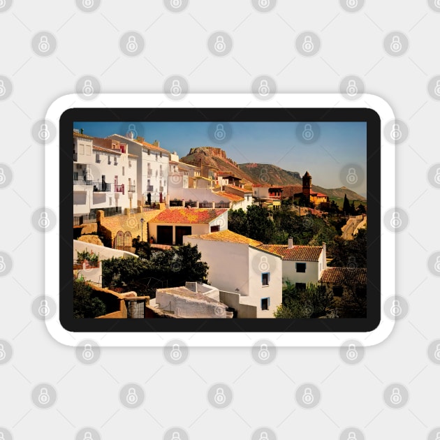 Rooftops of Vélez Blanco Magnet by IanWL