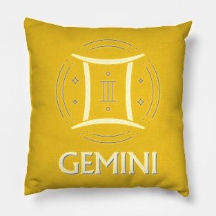 Zodiac Gemini Pillow