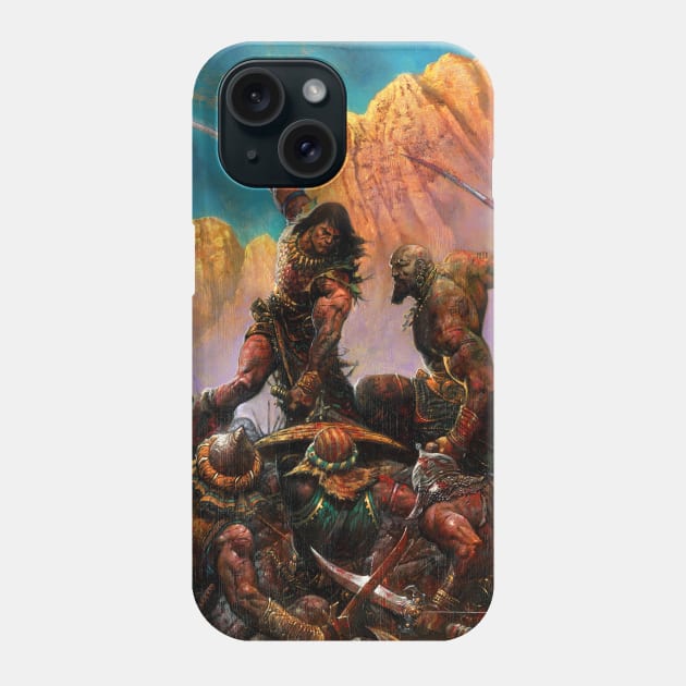 Black Colossus battle Phone Case by sharpy