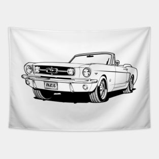 Drive A Mustang | Cool Car Shirts Tapestry