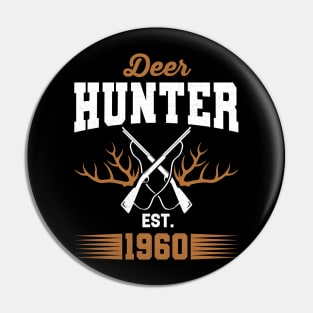 Gifts for 61 Year Old Deer Hunter 1961 Hunting 61th Birthday Gift Ideas Pin