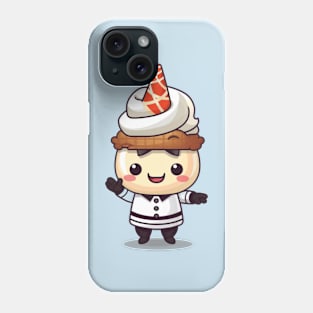 kawaii ice cream cone junk food T-Shirt cute  funny Phone Case