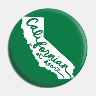 Californian At Heart: California State Pride Pin