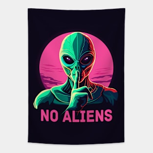 No aliens.Aliens in Miami. Tapestry