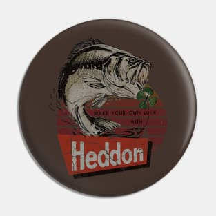 Heddon Lures - Make Your Own Luck Pin