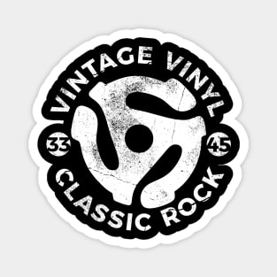 Vintage Vinyl Classic Rock Magnet
