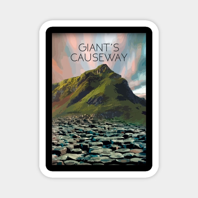 Giant's Causeway Magnet by robertdaviss