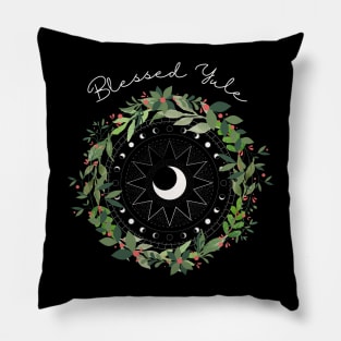 Blessed Yule Pillow