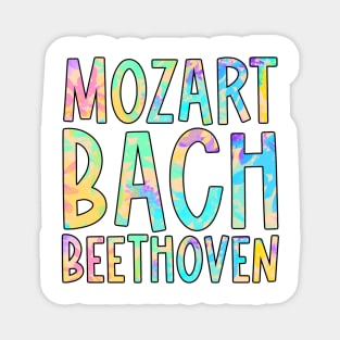 Famous Composers Neon Magnet