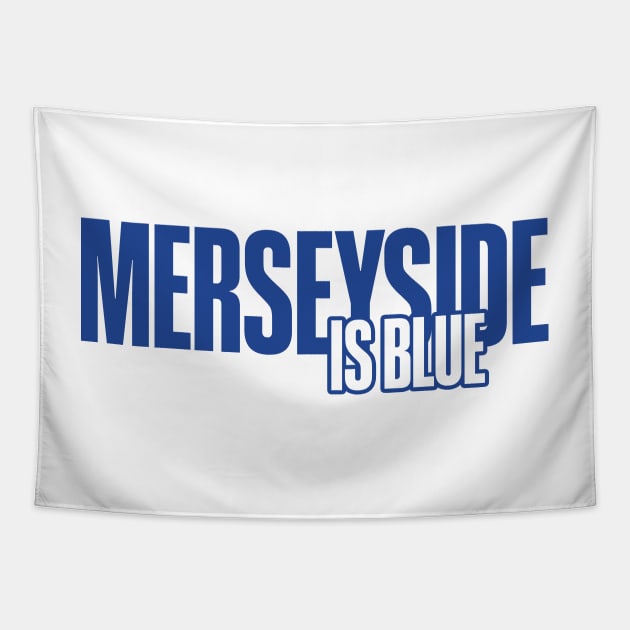 Merseyside is Blue Tapestry by Footscore