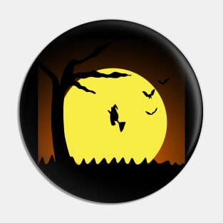 Halloween night Pin