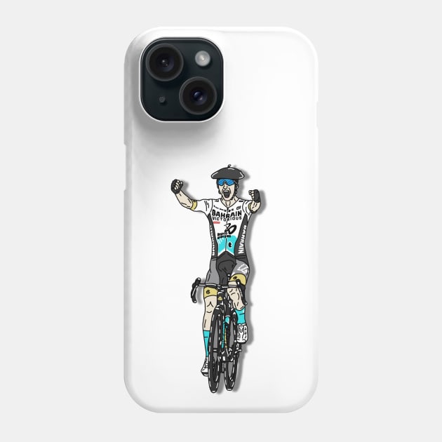 Pello Bilbao Stage 10 Tour de France Phone Case by p3p3ncil