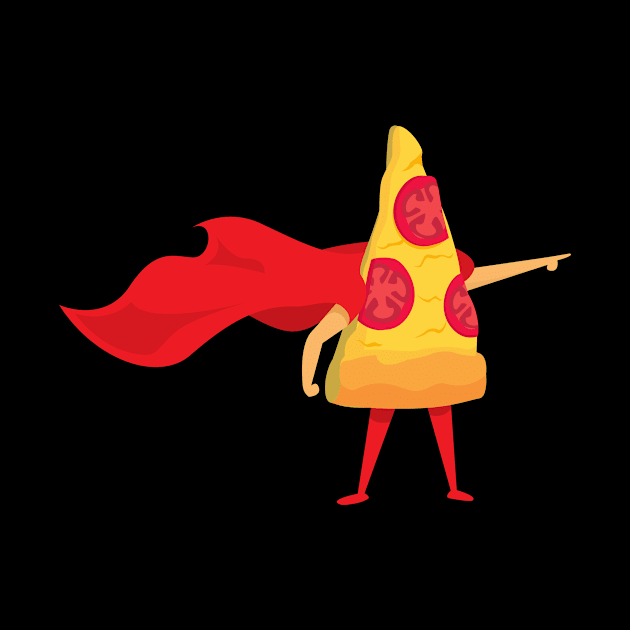 Tomato Pizza Hero by InkyArt