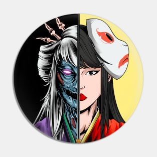 DEATH LADY KIMONO Pin