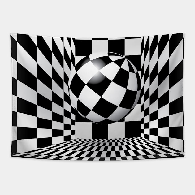 Chess background Tapestry by HANART