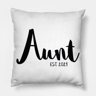 Aunt Pregnancy Announcement Pillow