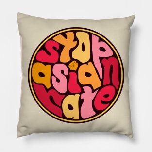 Stop Asian Hate ))(( Asian Lives Matter Design Pillow