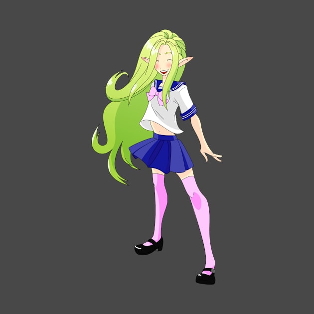 Schoolgirl Nowi by RattenBee