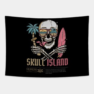 Skull Island Adventure Tapestry