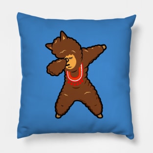 Dabbing Alpaca - The Alpaca Dab Pillow