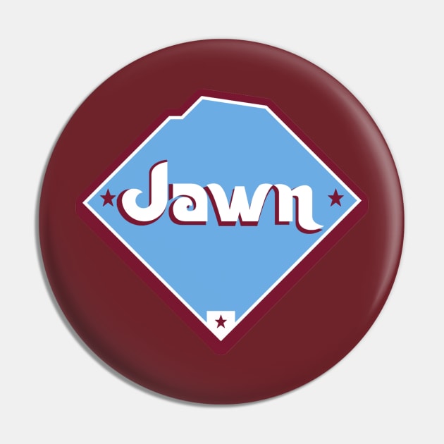 The Baseball Jawn Pin by Tailgate Team Tees
