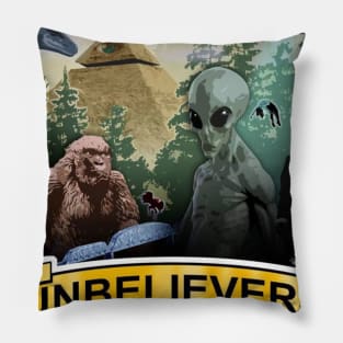 Unbelievers Podcast Logo Pillow