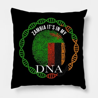 Zambia Its In My DNA - Gift for Zambian From Zambia Pillow