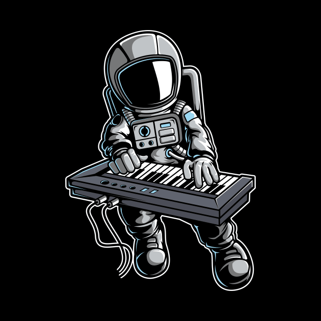 Astronaut Keyboard by ArtisticParadigms