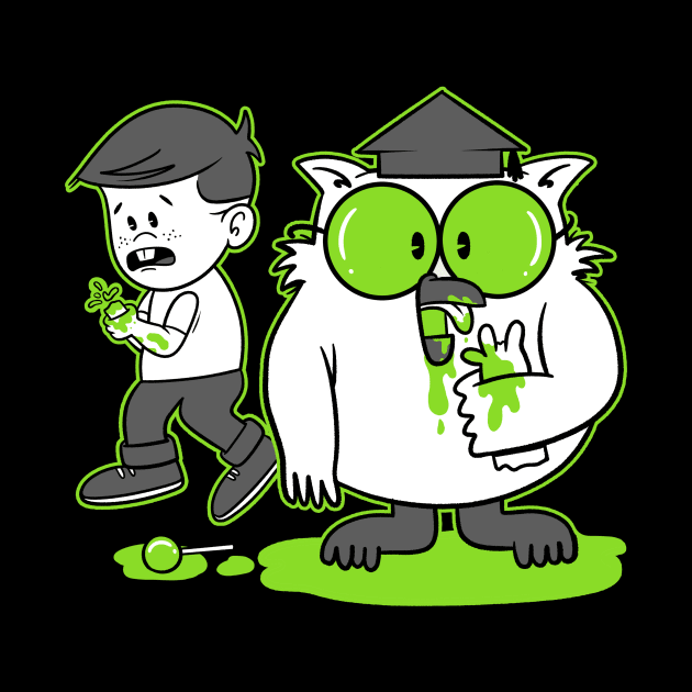 How Many Licks Mr Owl by futiledesigncompany