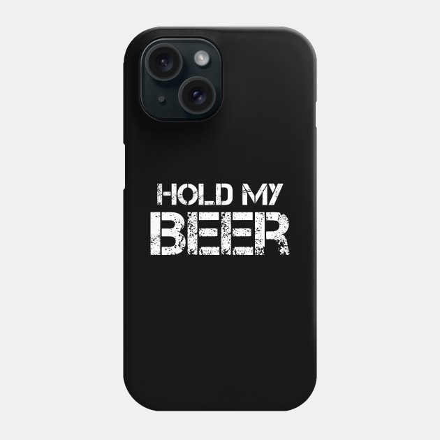 Hold My Beer - Extraction (Black) Phone Case by quoteee