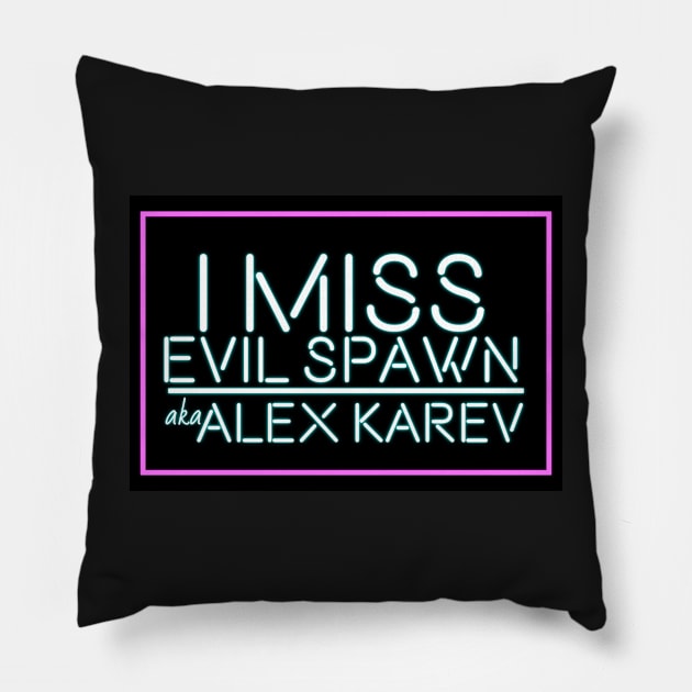 I miss Alex Karev Pillow by cristinaandmer