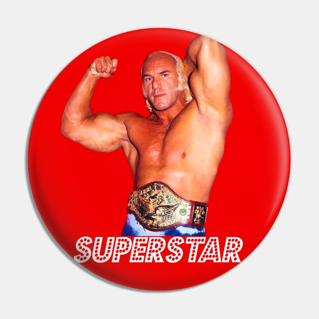 Superstar Billy Graham Pin by Pop Fan Shop