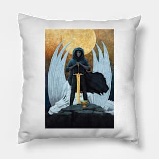 White Dragon Blood Hunter Pillow