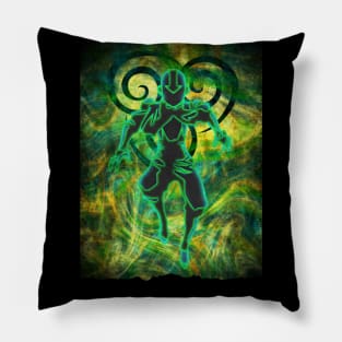 Abstract Aang Pillow