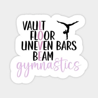 Love Gymnastics Magnet