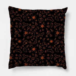 Halloween Surface Pattern Pillow