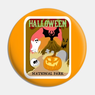 Halloween National Park Pin