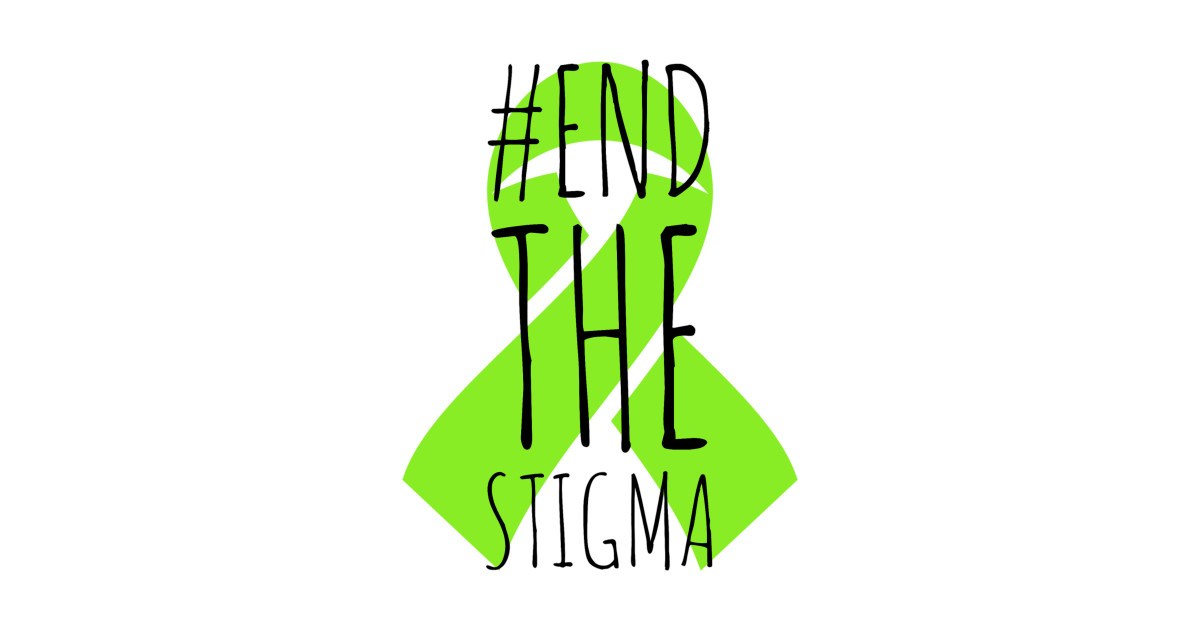 End The Stigma Mental Health T Shirt Teepublic 3418