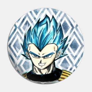 super saiyan the prince vegeta Pin