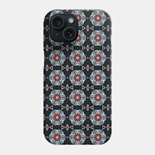 Floral Kaleidoscope Pattern Phone Case