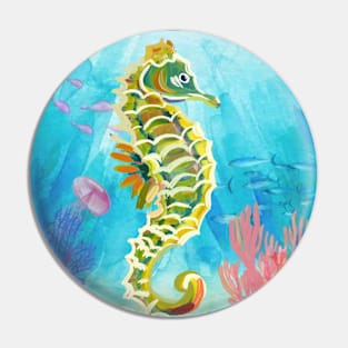 Sea horse Pin