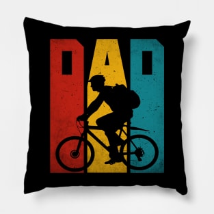 Cycling Dad | Bike Rider & Cyclist Father's Day Funny Pillow