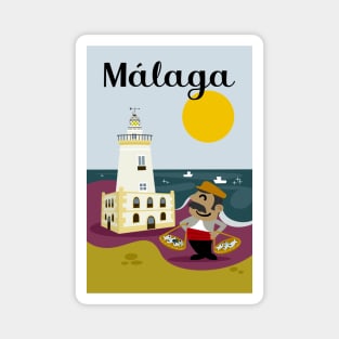 Ven A Málaga Magnet