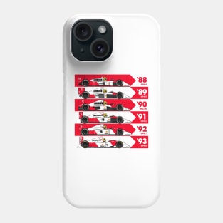 Ayrton Senna's McLarens Phone Case