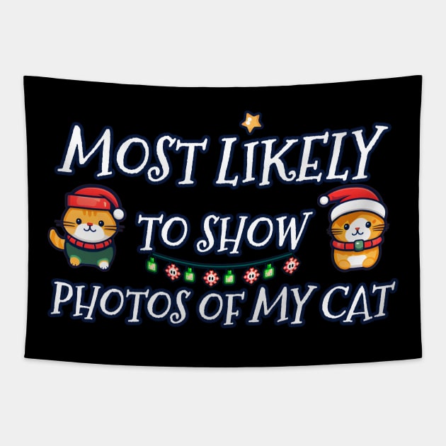 Most likely to show photos of my cat Tapestry by beangeerie